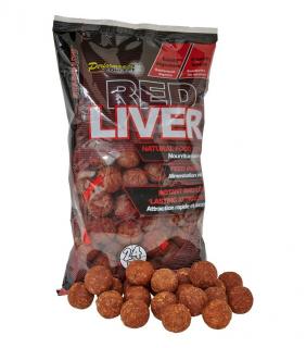 STARBAITS boilies Concept Red Liver (Játra a Koření) 24mm/1kg (Boilies Concept SB-BRL1KG)