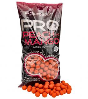 STARBAITS boilies Probiotic Peach  Mango (Broskev a Mango) 20mm/2,5kg (Boilies Probiotic ST-BO-PPEM25N)