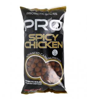 STARBAITS boilies Probiotic Spicy Chicken (Kořeněné Kuře) 20mm/2,5kg (Boilies Probiotic SB-BPSCH1KG)