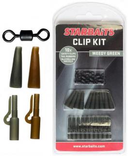 Starbaits Clip Kit Set závěs na olovo (10ks) hnědá (09318)