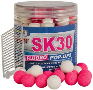 STARBAITS Fluo Pop UP Concept plovoucí boilies 12mm 50g