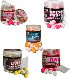 STARBAITS Fluo Pop UP Concept plovoucí boilies 12mm 50g