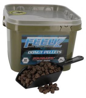 STARBAITS pelety Feedz Donuts 10mm/2kg (Halibut pelety s dírou)