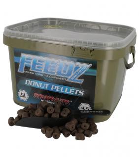 STARBAITS pelety Feedz Donuts 15mm/4,5kg (Halibut pelety s dírou)