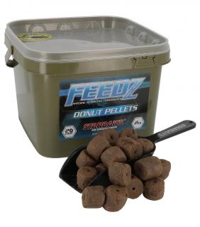 STARBAITS pelety Feedz Donuts 20mm/2kg (Halibut pelety s dírou)