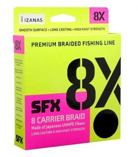 Sufix Splétaná Šňůra SFX 8X žlutá 135 m 0,128 mm 7,3 kg