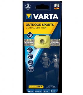 VARTA nabíjecí čelovka Outdoor Sports H30 Žlutá