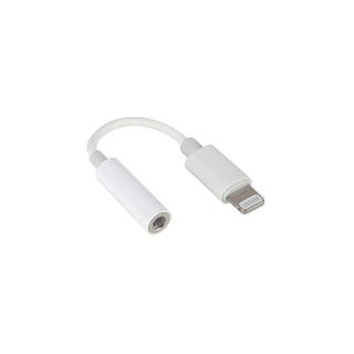 Apple Lightning to 3.5 mm Headphone Jack Adapter White (Bulk) MMX62ZM/A