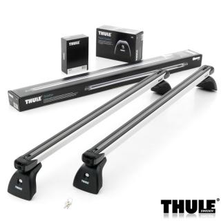 Příčníky Thule 751 + výsuvné tyče SlideBar 892 příprava ve střeše + kit