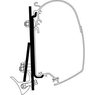 Střešní adaptér VW T5/T6 Brandrup pro markýzy Thule Omnistor