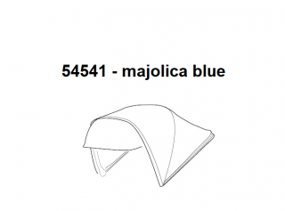 Stříška kočárku Thule Urban Glide 2 Majolica Blue 54541