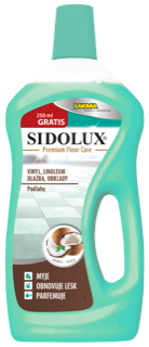 SIDOLUX PREMIUM FLOOR CARE VINYL, LINO, DLAŽBA, OBKLADY - KOKOS MÁTA, 750ml