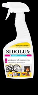 SIDOLUX PROFESSIONAL PŘIPÁLENINY a KRBOVÁ SKLA, 500ml