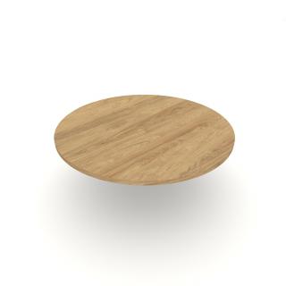 stolová deska kruhová dub Hickory přírodní ø 1100 mm, 18 mm