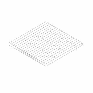 stolová deska menších rozměrů masivní dub napojovaný 1000 × 400 mm, 40 mm