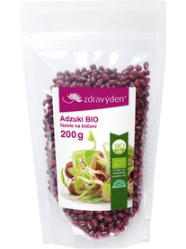 Adzuki BIO - fazole na klíčení 200g (Alternativa masa pro vegetariány)