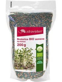 Brokolice BIO - semena na klíčení 200g (Bojuje s rakovinou a krevním tlakem)