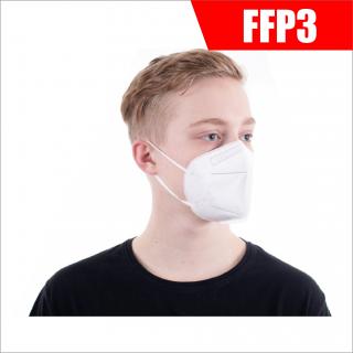 100x Respirátor PREMIUM třídy FFP3 - 12,90 Kč/ks