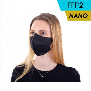 Nano FFP2 respirátor RespiPro Carbon | 3ks Velikost: L