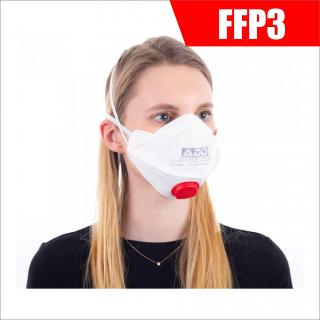 Respirátor FFP3 s ventilem (10ks) - 75,90 Kč/ks