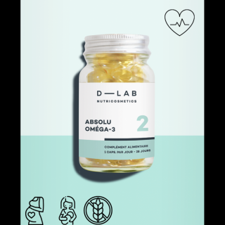 D-Lab Nutricosmetics Omega 3  Absolu Oméga-3