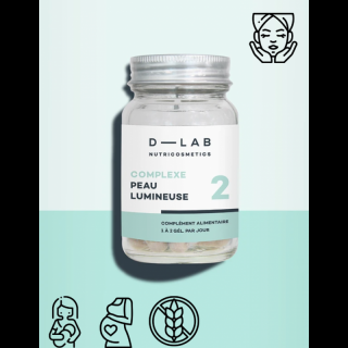 D-Lab Nutricosmetics Zářivá pleť  Complexe Peau Lumineuse