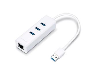 Adaptér TP-Link UE330 USB 3.0 na Gigabit Ethernet + USB Hub