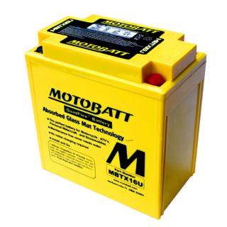 Baterie Motobatt MBTX16U 19Ah, 12V, 4 vývody