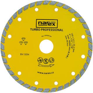 Diamantový kotouč Narex TURBO PROFESSIONAL 150 mm