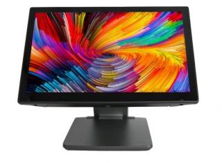 Dotykový monitor FEC XM-3015W 15,6  LED LCD, PCAP, USB, VGA/HDMI, bez rámečku, stojan XPPC, černo-stříbrný