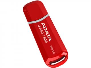 Flashdisk Adata USB 3.0 Dash Drive UV150 32GB červený (R: 90MB/s, W: 20MB/s)