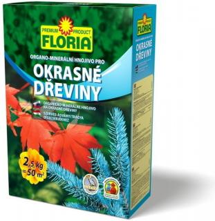 Hnojivo Agro Floria OM pro okrasné dřeviny 2,5 kg