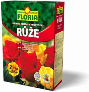 Hnojivo Agro Floria OM pro růže 2,5 kg