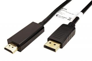 Kabel DisplayPort-HDMI M/M, 4K2K@60Hz, 2m