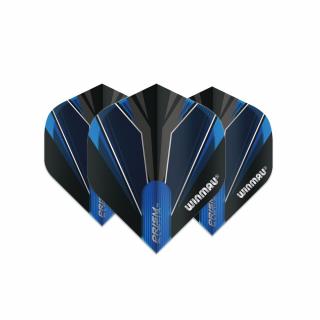 Letky na šipky Winmau Prism Alpha černo-modré, standardní