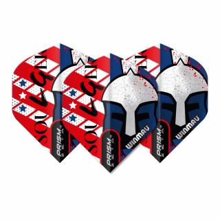 Letky na šipky Winmau Prism Zeta Soulger Helmet USA