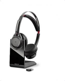 Náhlavní souprava Plantronics Voyager Focus UC B825-M, včetně nabíjecího stojánku