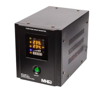 Napěťový měnič MHPower MPU-500-12 12V/230V, 500W, funkce UPS, čistý sinus