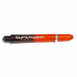 Násadky na šipky Harrows Supergrip Fusion černé, oranžové, středné