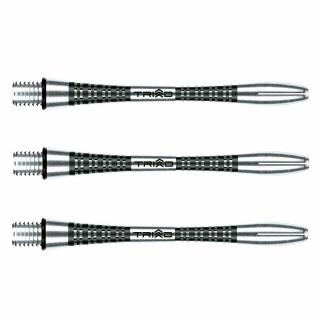 Násadky na šipky Winmau Triad Aluminium, černé dlouhé