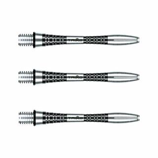 Násadky na šipky Winmau Triad Aluminium, černé krátké