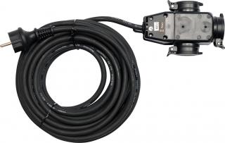 Prodlužovací kabel Yato YT-81162 20m, 3 zásuvky