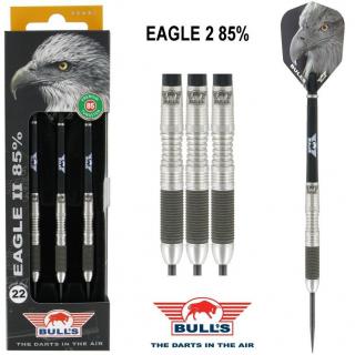 Sada šipek Bulls steel Eagle 2, 24g, 85% wolfram