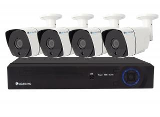 Securia Pro IP set 5MPx NVR4CHV5-W Pevný disk: 1TB