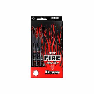 Šipky Harrows steel 21g Fire High Grade Alloy, ocel