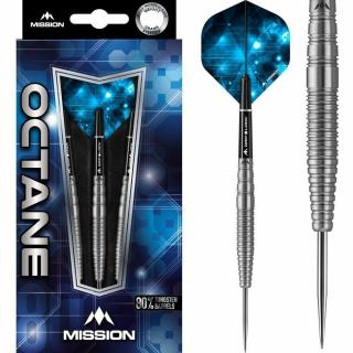 Šipky Mission steel Octane M2 21g, 80% wolfram