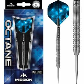 Šipky Mission steel Octane M5 23g, 80% wolfram