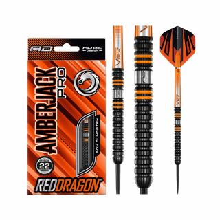 Šipky Red Dragon steel Amberjack Pro 1 - 22 g, 90% wolfram