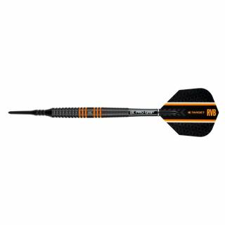 Šipky Target soft 20g Raymond van Barneveld, 80% wolfram RVB, čierne