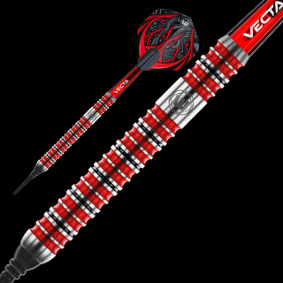 Šipky Winmau soft Diablo 20g, 90% wolfram